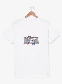 Disney Mickey Mouse & Minnie USA Duo Youth Girls T-Shirt