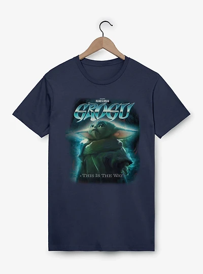 Star Wars The Mandalorian Grogu Is Way Mystic Glow T-Shirt