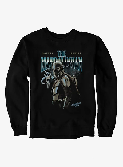 Star Wars The Mandalorian And Grogu Movie Bounty Hunter Grunge Sweatshirt
