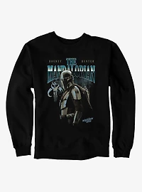 Star Wars The Mandalorian And Grogu Movie Bounty Hunter Grunge Sweatshirt