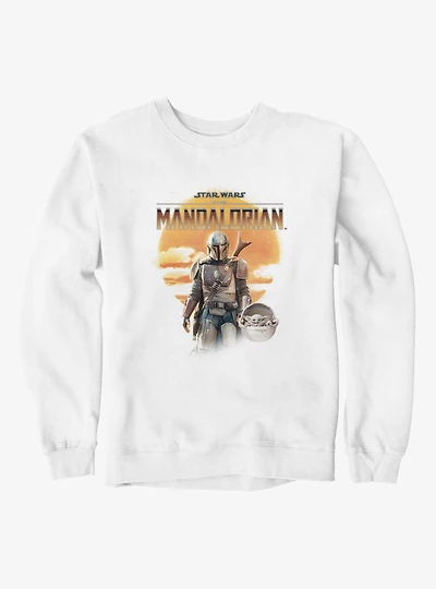 Star Wars The Mandalorian Sunrise Western Sweatshirt