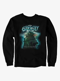 Star Wars The Mandalorian Grogu Is Way Mystic Glow Sweatshirt