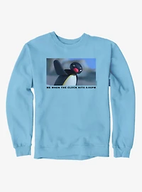 Pingu Angry Me When Clock Hits 6pm Sweatshirt