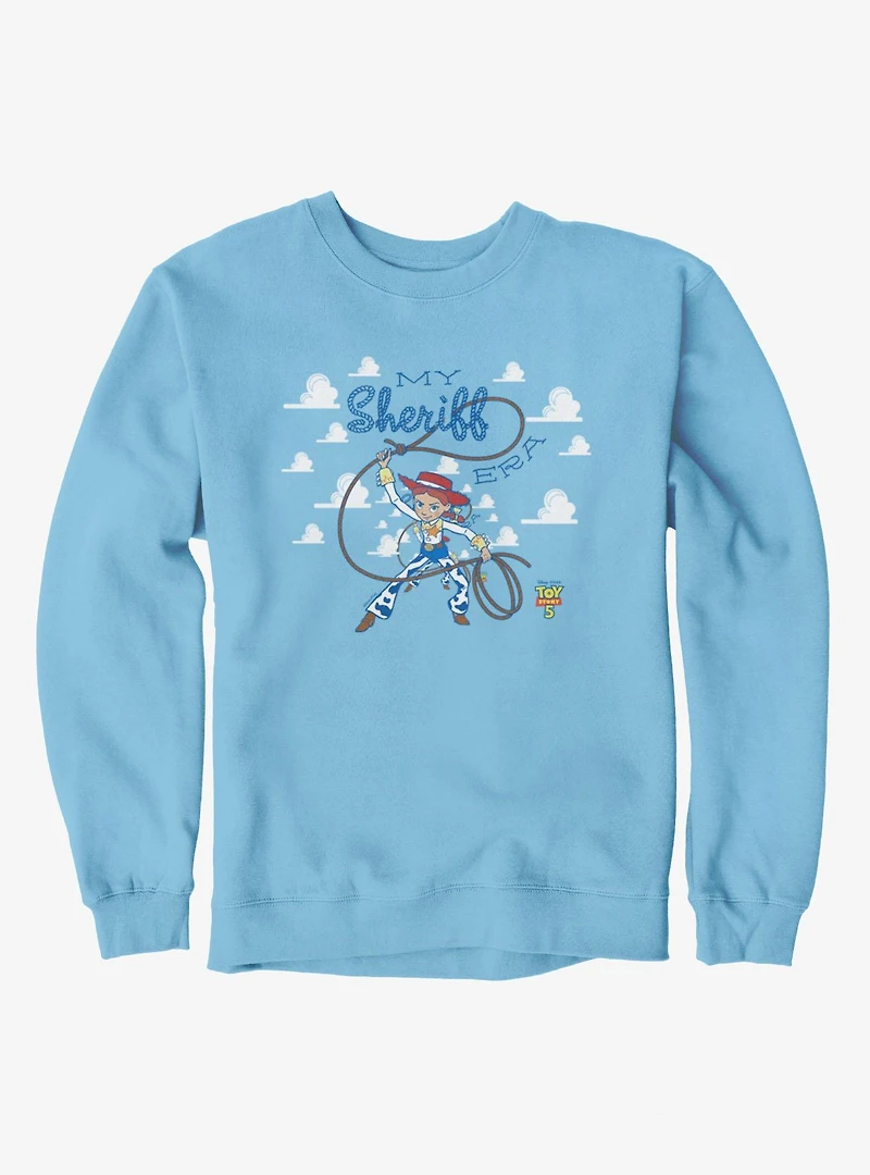 Disney Pixar Toy Story 5 My Sheriff Era Jessie Clouds Sweatshirt