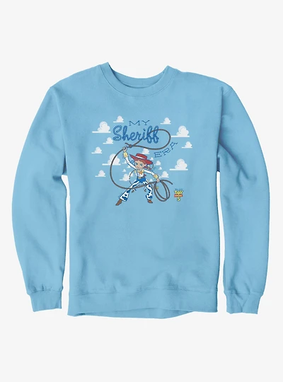 Disney Pixar Toy Story 5 My Sheriff Era Jessie Clouds Sweatshirt