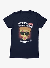 Disney Pixar Toy Story 5 Pizza With Sunglasses On Dots Womens T-Shirt