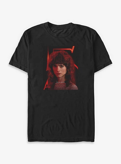Stranger Things 5 Nancy Poster Big & Tall T-Shirt