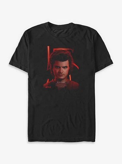 Stranger Things 5 Steve Poster Big & Tall T-Shirt