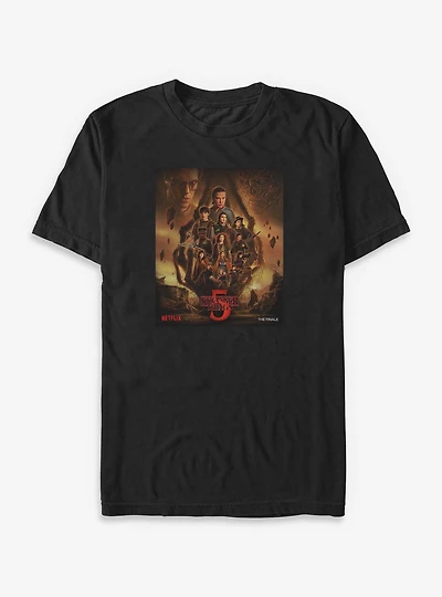 Stranger Things 5 Final Fight Big & Tall T-Shirt