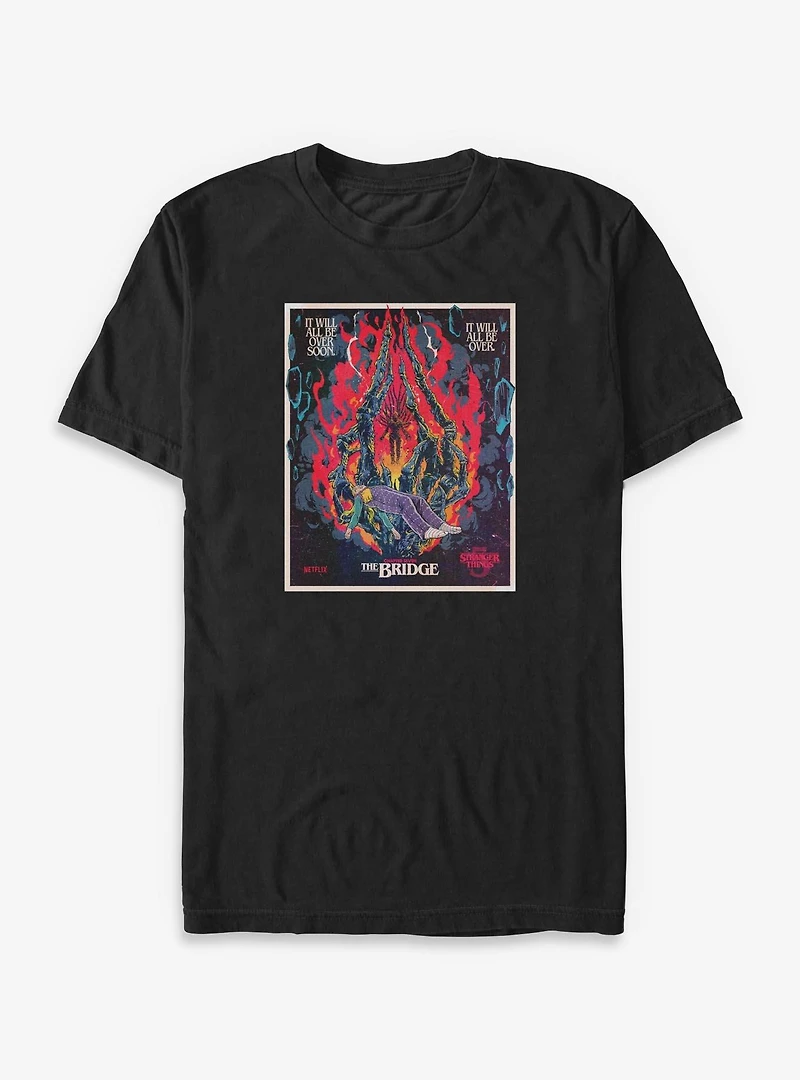 Stranger Things 5 The Bridge Big & Tall T-Shirt