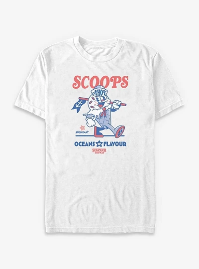 Stranger Things Scoops Oceans Of Flavour Big & Tall T-Shirt