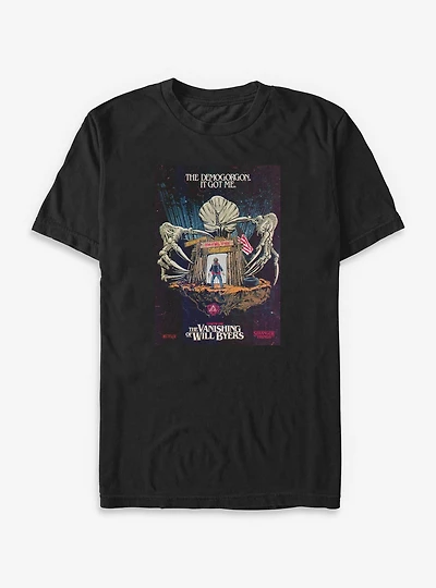Stranger Things The Vanishing Of Will Byers Big & Tall T-Shirt