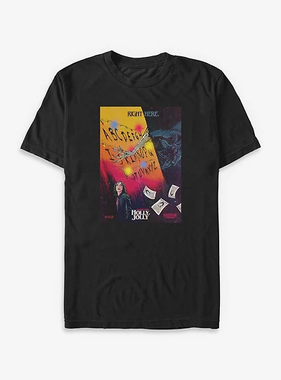 Stranger Things Holly Jolly Big & Tall T-Shirt