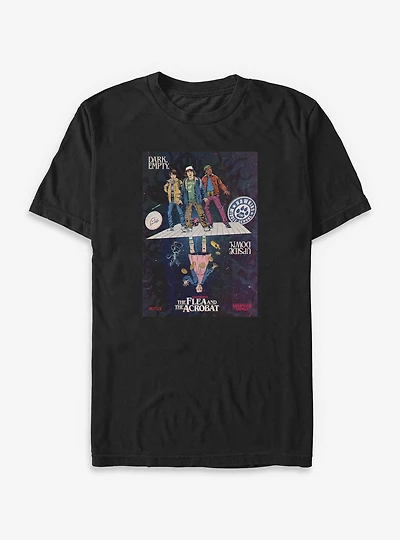 Stranger Things Dark Empty And Upside Down Big & Tall T-Shirt