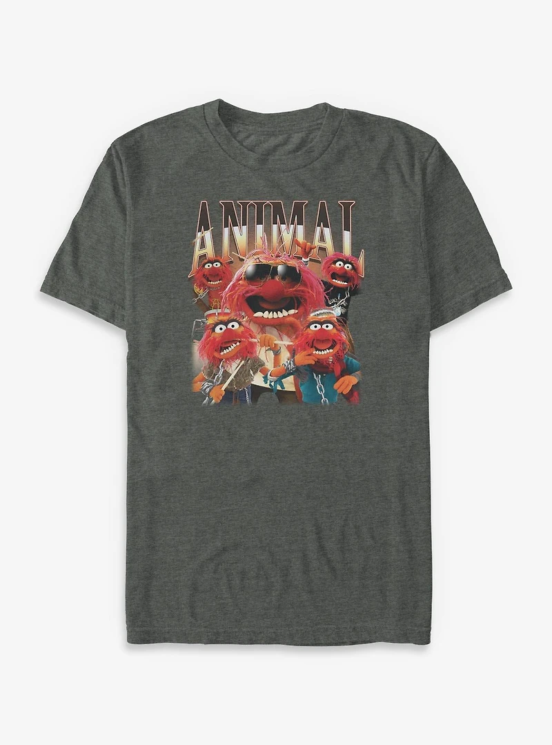 Disney The Muppets Animal Montage Y2K Big & Tall T-Shirt