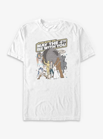 Star Wars May The 4th Be With You Big & Tall T-Shirt