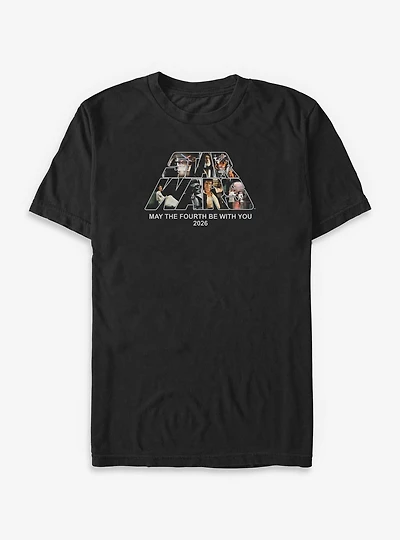 Star Wars May The Fourth Be With You 2026 Big & Tall T-Shirt