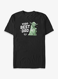 Star Wars Yoda Best Dad Big & Tall T-Shirt