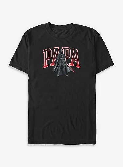 Star Wars Papa Vader Collegiate Big & Tall T-Shirt