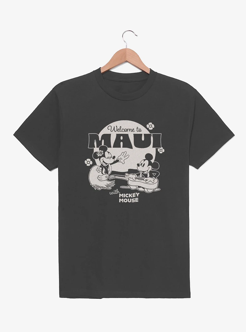 Disney Mickey Mouse Welcome To Maui Paradise Vibes T-Shirt