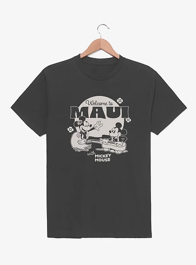Disney Mickey Mouse Welcome To Maui Paradise Vibes T-Shirt