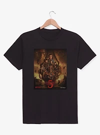 Stranger Things 5 Final Fight Poster T-Shirt
