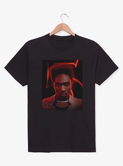 Stranger Things 5 Lucas Poster T-Shirt