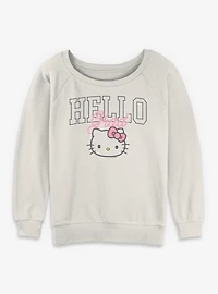 Sanrio Hello Kitty Grad Womens Slouchy Sweatshirt