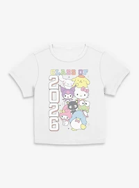 Sanrio Hello Kitty Class Of 2026 Womens Baby Tee