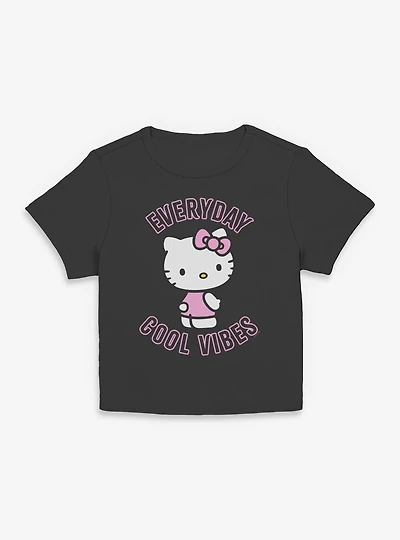 Sanrio Hello Kitty Everyday Cool Vibes Womens Baby Tee