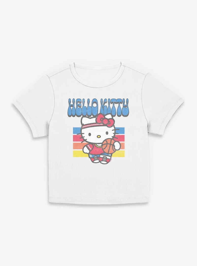 Sanrio Hello Kitty Ballin Womens Baby Tee