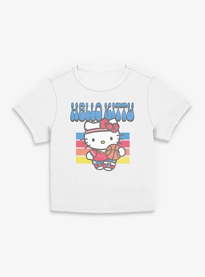 Sanrio Hello Kitty Ballin Womens Baby Tee