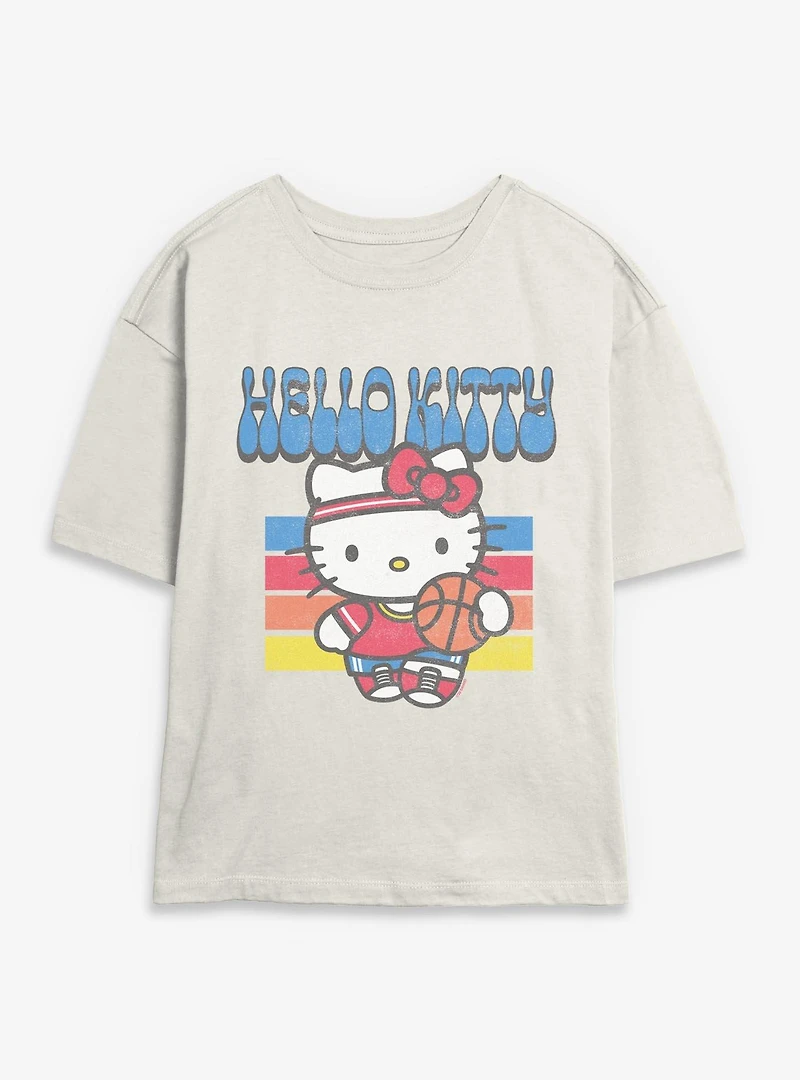 Sanrio Hello Kitty Ballin Womens Skimmer Tee