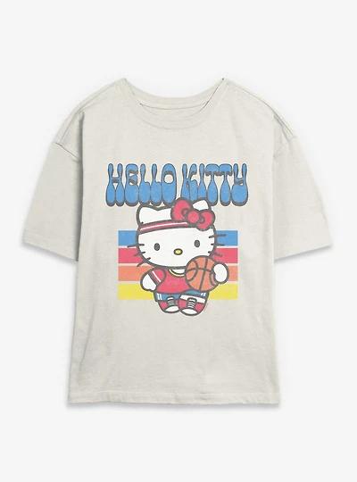 Sanrio Hello Kitty Ballin Womens Skimmer Tee
