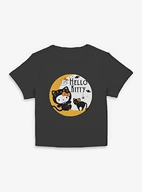 Sanrio Hello Kitty Moon Womens Baby Tee