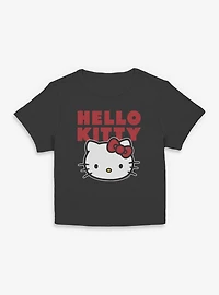Sanrio Hello Kitty Block Womens Baby Tee
