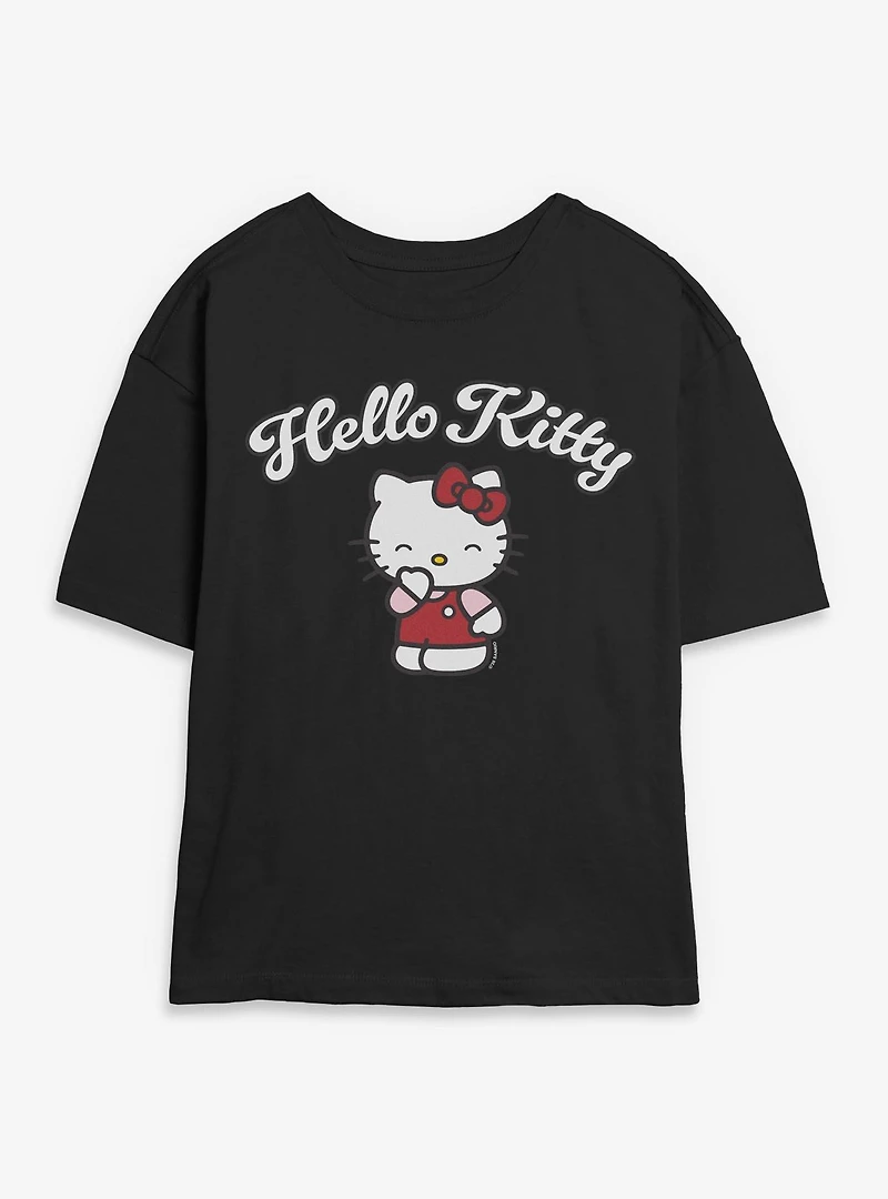Sanrio Hello Kitty Laugh Womens Skimmer Tee