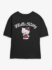 Sanrio Hello Kitty Laugh Womens Skimmer Tee