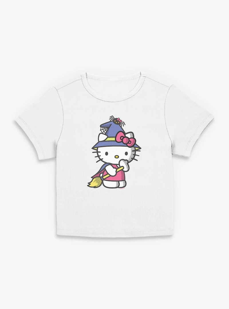 Sanrio Hello Kitty Witch Womens Baby Tee