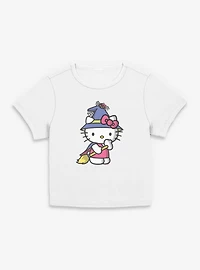 Sanrio Hello Kitty Witch Womens Baby Tee