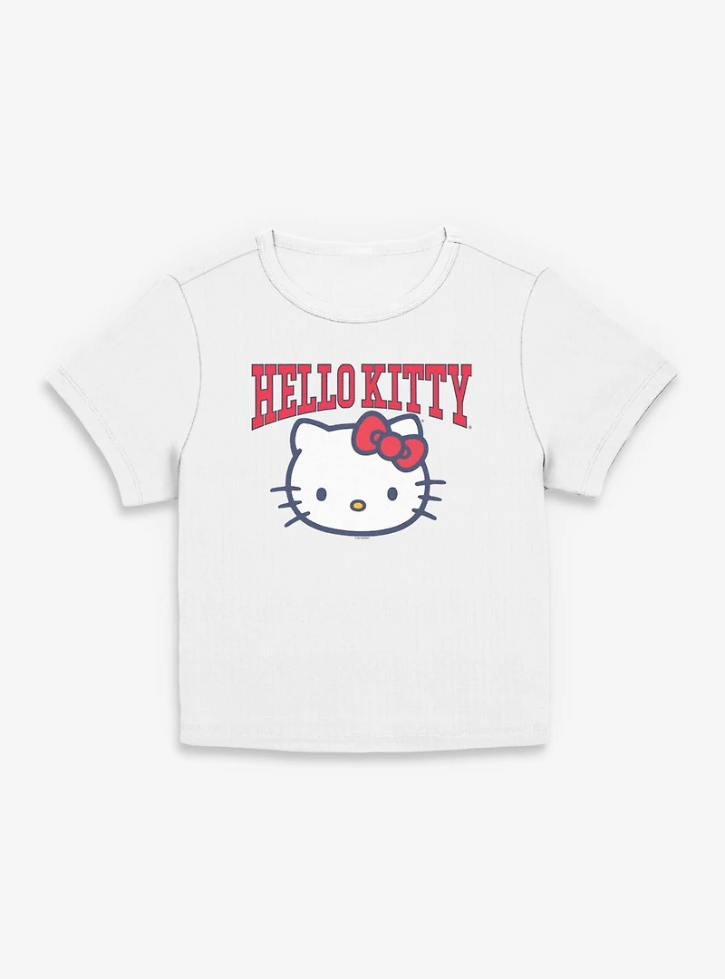 Sanrio Hello Kitty Classic Head Womens Baby Tee