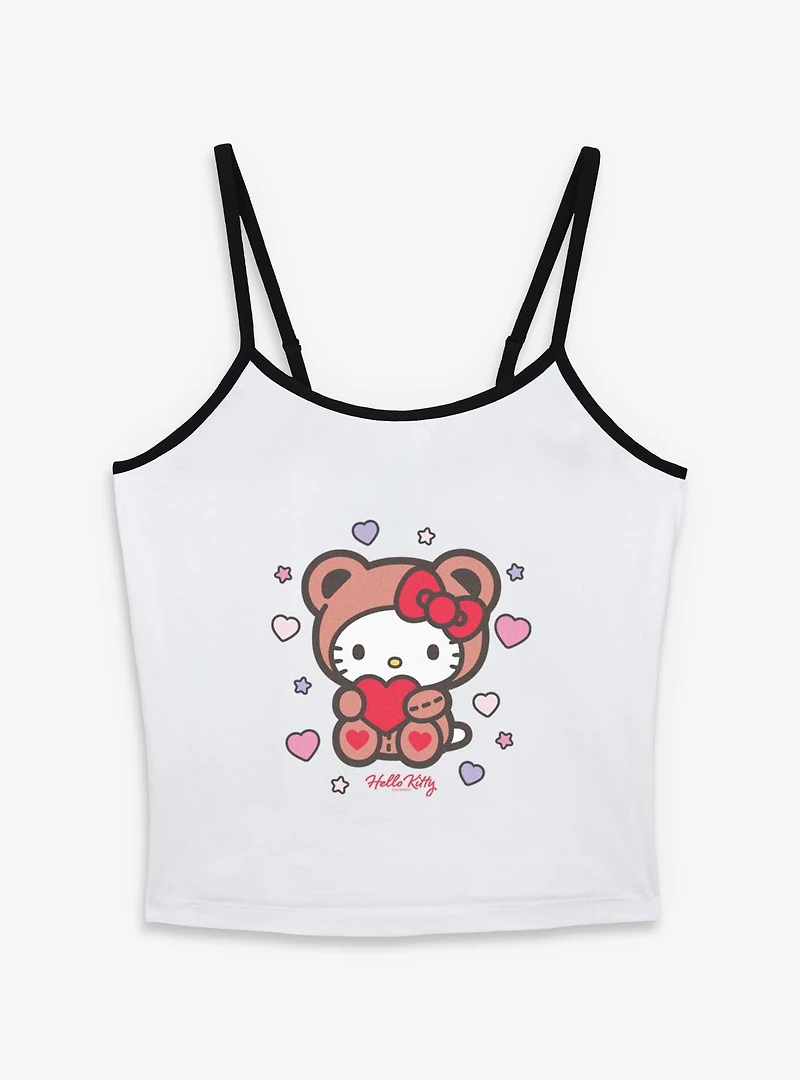 Sanrio Hello Kitty Valentine Bear Womens Cami
