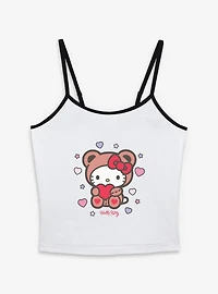 Sanrio Hello Kitty Valentine Bear Womens Cami