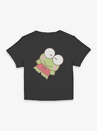 Sanrio Hello Kitty Big Keroppi Womens Baby Tee