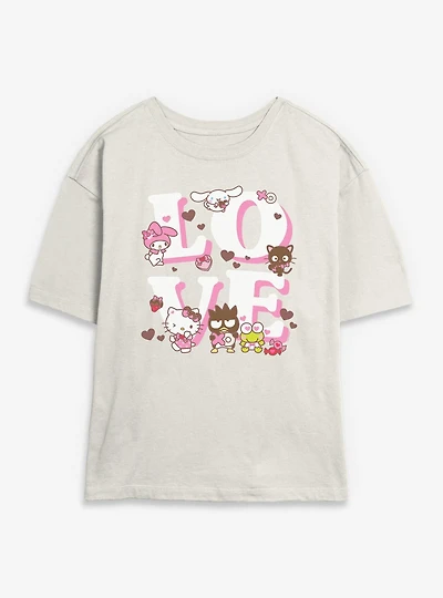 Sanrio Hello Kitty Lovely Womens Skimmer Tee