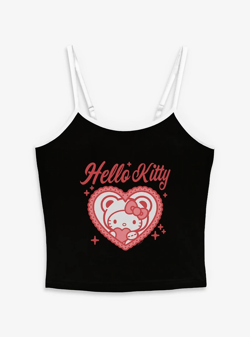 Sanrio Hello Kitty Heart Bear Womens Cami