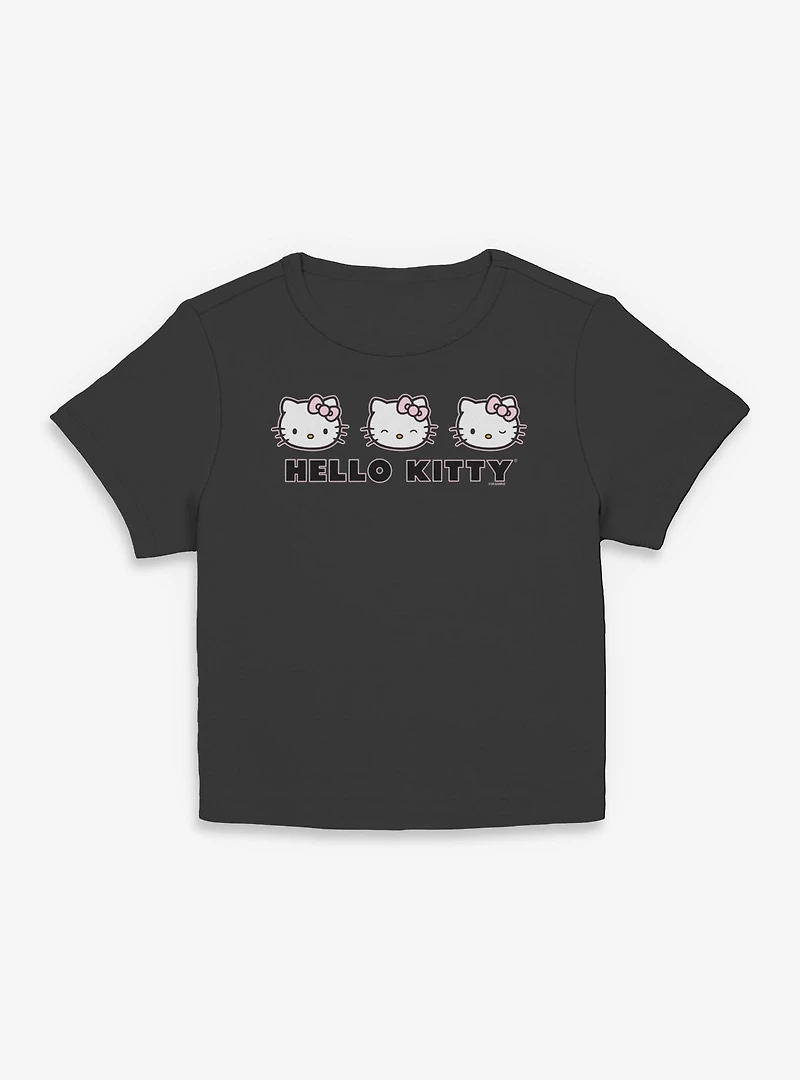 Sanrio Hello Kitty Expressions Womens Baby Tee