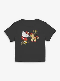 Sanrio Hello Kitty Horse Year Womens Baby Tee