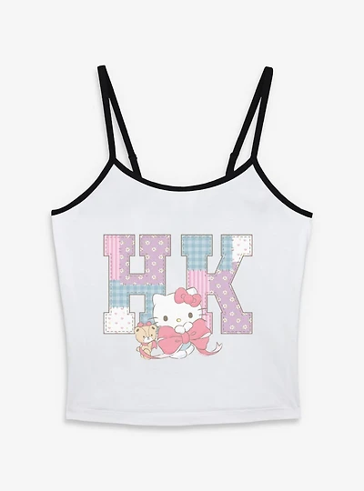 Sanrio Hello Kitty Patchwork Womens Cami