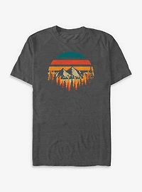 Deeply Wild Forest Mountains Big & Tall T-Shirt